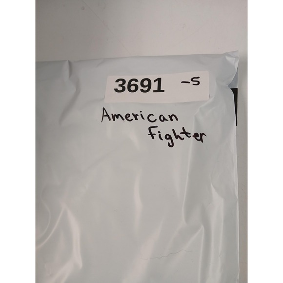 American Fighter Shirt Mens Extra Large Black Long Sleeve Graphic Buckle MMA - Picture 6 of 6